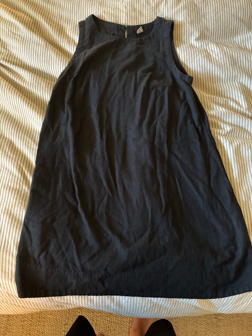 Old Navy linen blend shift dress